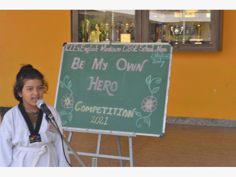 Be My Own Hero Competition