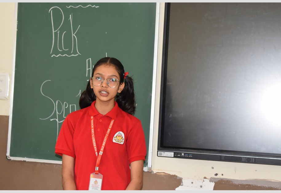 Pick and Speak Competition