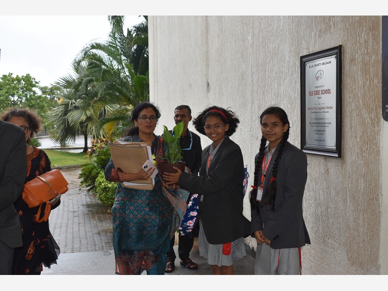 LGB Members Visited School