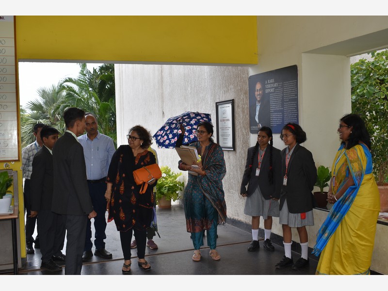 LGB Members Visited School