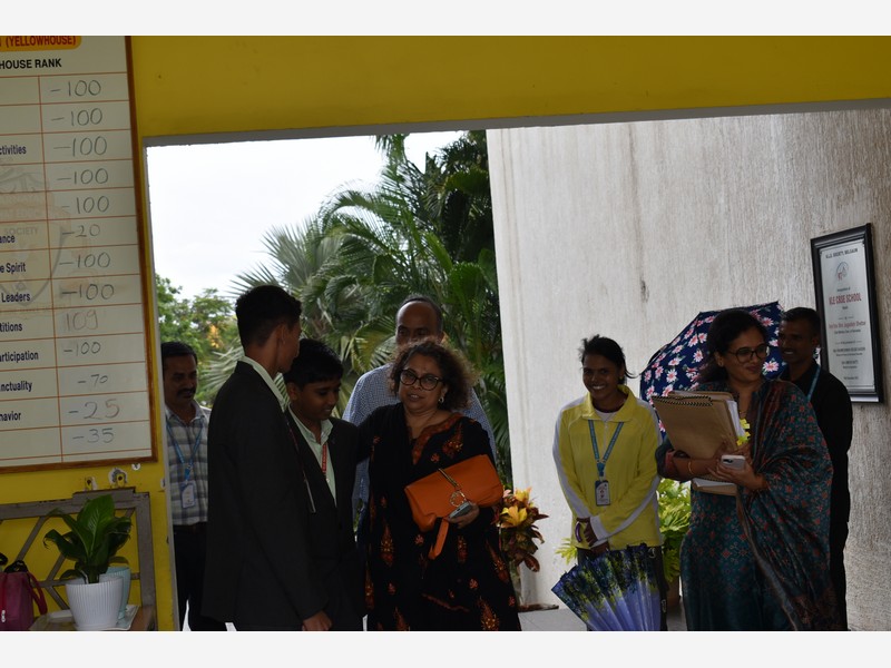 LGB Members Visited School
