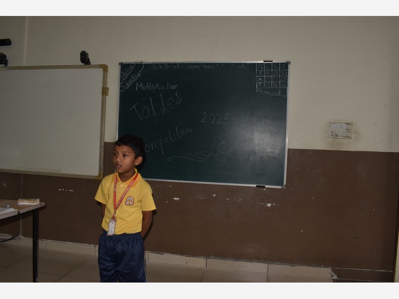 Maths Tables Competition