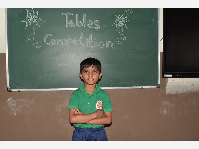 Maths Tables Competition