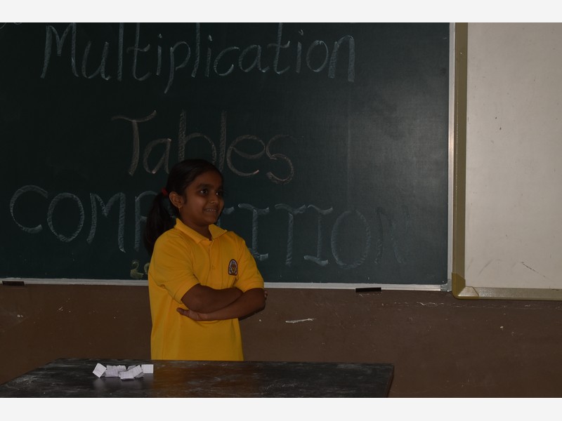 Maths Tables Competition