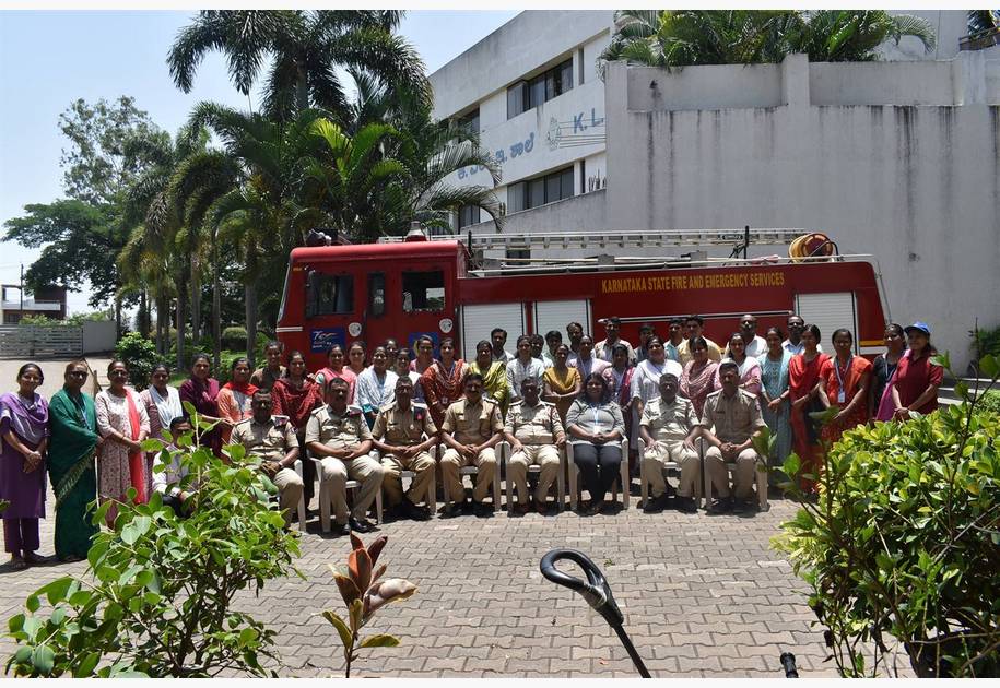 Mock Fire Drill