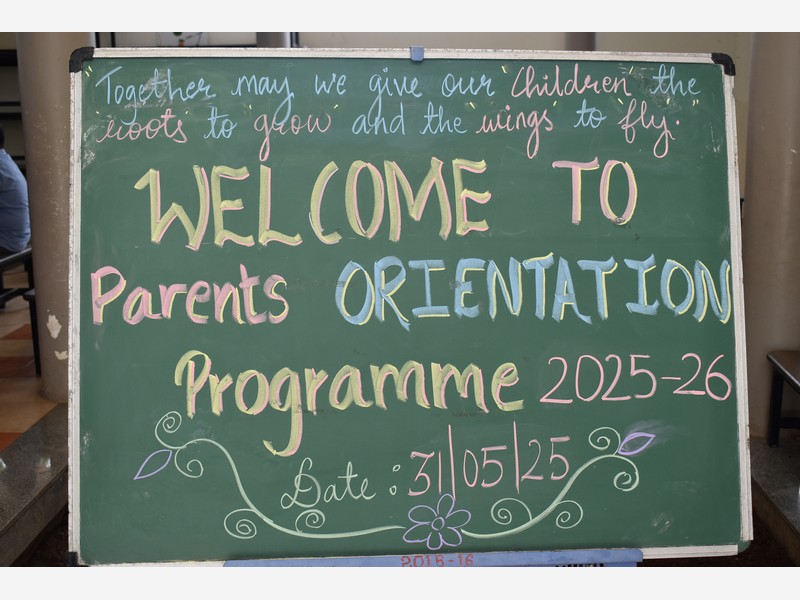 Parent Orientation Programme