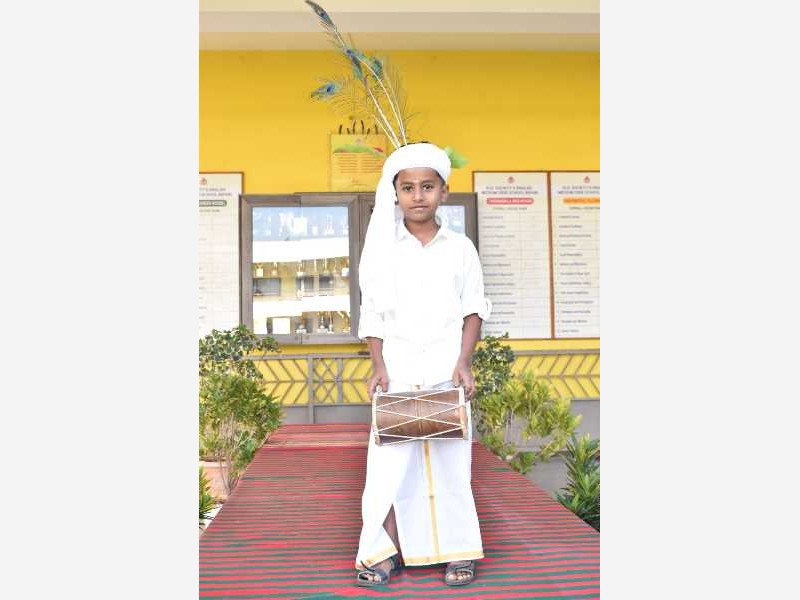 Sankranti Ethenic Day 2nd Std 2025-26 KLE CBSE School Nippani