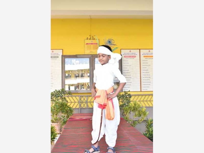 Sankranti Ethenic Day 2nd Std 2025-26 KLE CBSE School Nippani