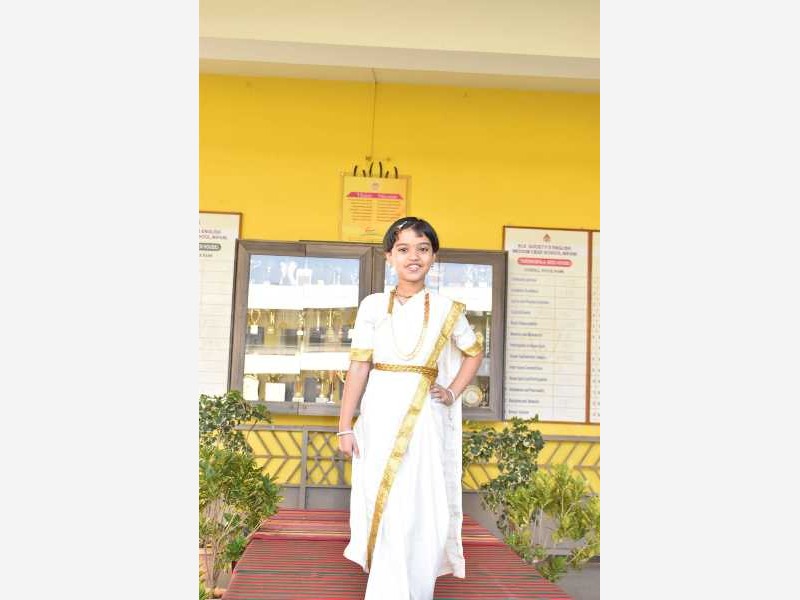 Sankranti Ethenic Day 4th Std 2025-26 KLE CBSE School Nippani