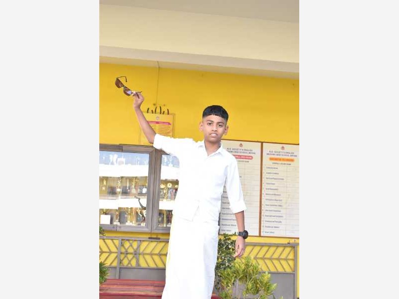 Sankranti Ethenic Day 4th Std 2025-26 KLE CBSE School Nippani